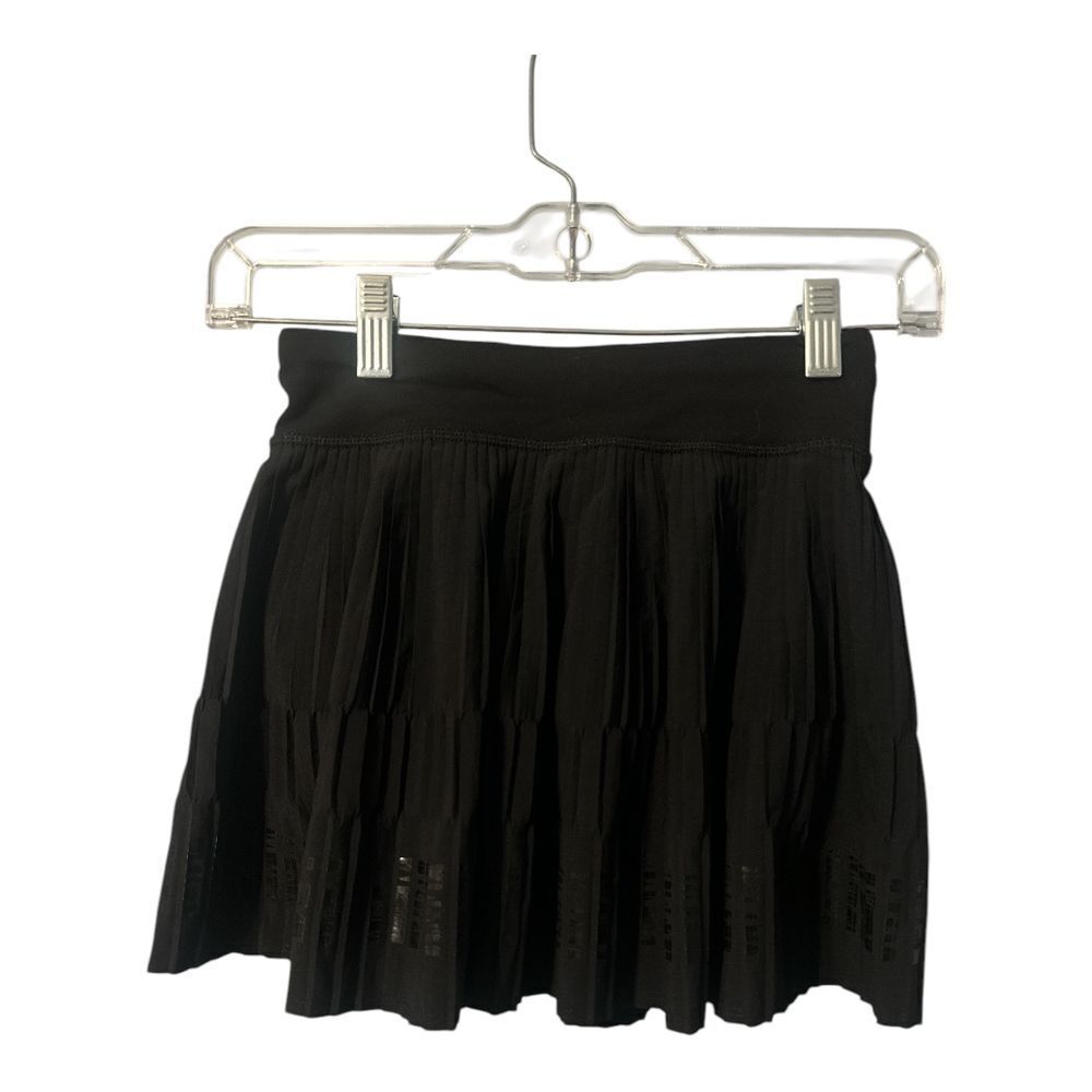 Ivivva‎ Girls Black Wide Stride Pleated Skort, Size 8
